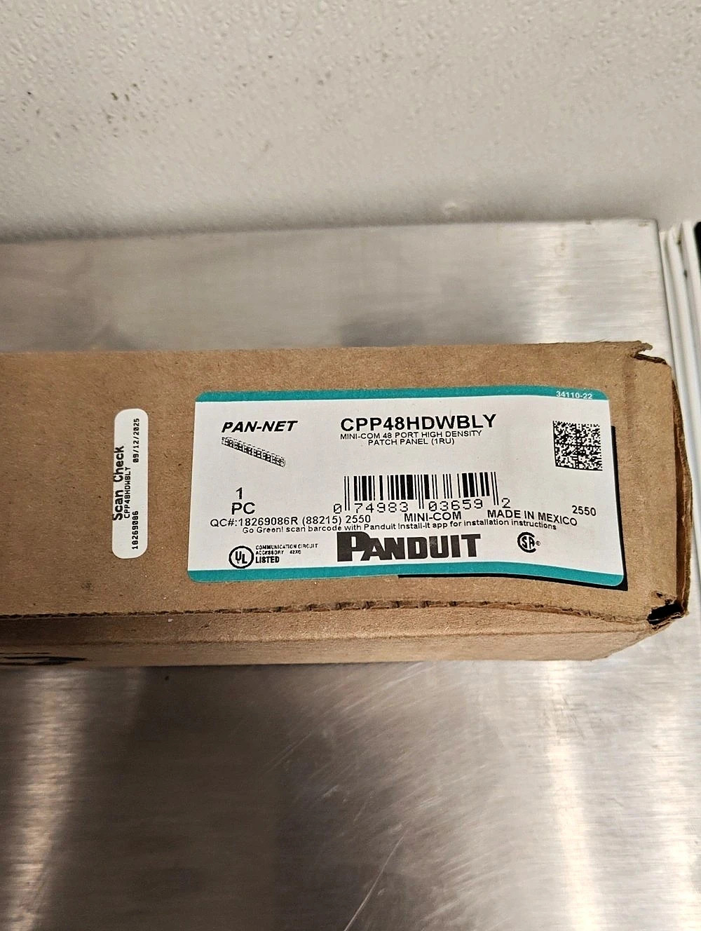 Panduit Pan-Net Mini-Com 48-Port High Density Patch Panel